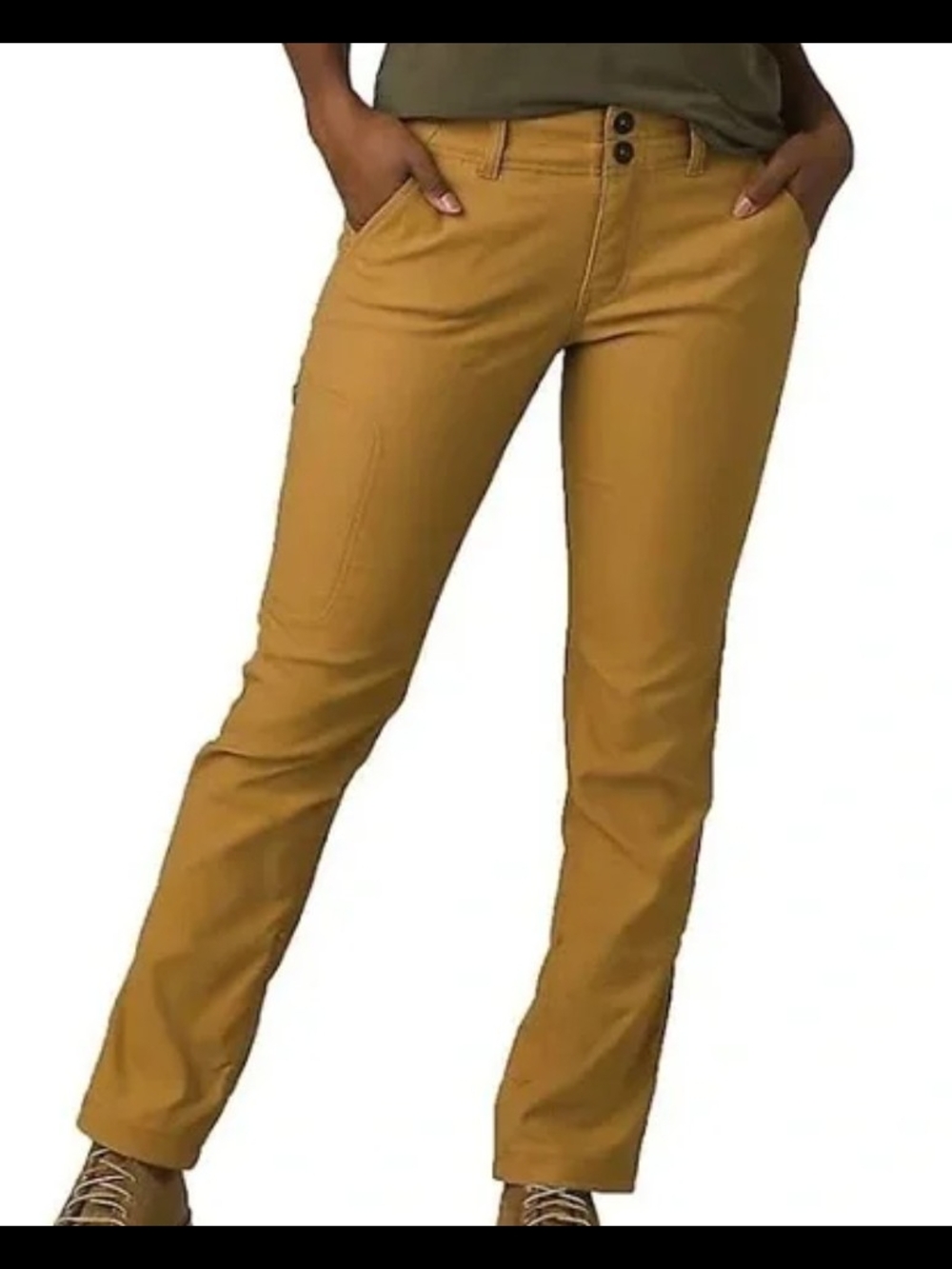 Prana Alana Women’s Bronzed Khaki Hiking Outdoor Pants Size 10